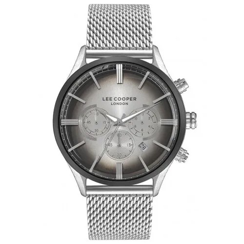 Наручные часы Lee Cooper, серебряный, серый
