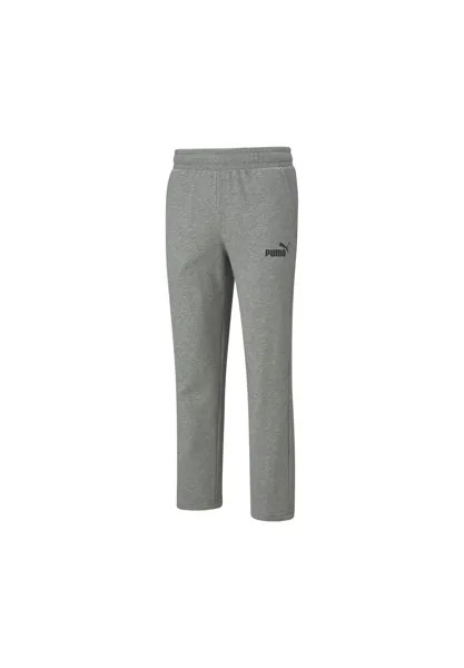 Спортивные штаны ESSENTIALS LOGO с карманами мужские PUMA, цвет Medium Gray Heather