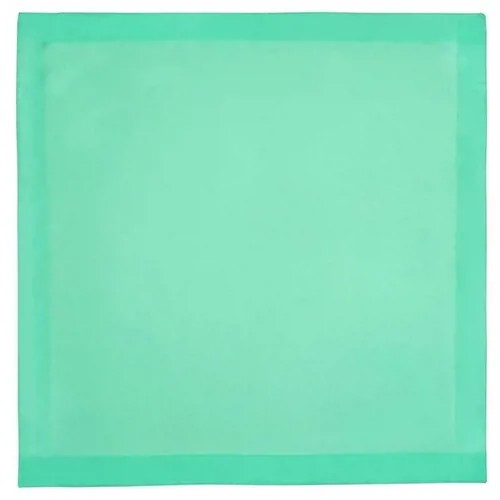 Платок WHY NOT BRAND, 70х70 см, бирюзовый, зеленый