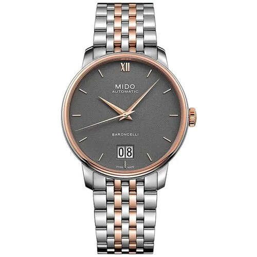 Наручные часы Mido Baroncelli, черный, серый