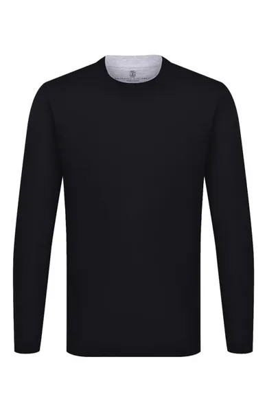Хлопковый лонгслив Brunello Cucinelli
