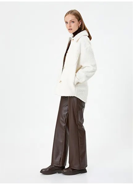 Стандартная женская куртка Off-White 4WAK20101EW Koton