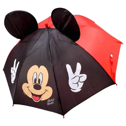 Зонт детский с ушами «Микки Маус» Ø 70 см , 1 шт.
