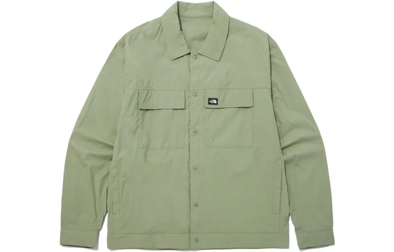 Рубашка мужская зеленая The North Face, зеленый