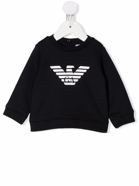 Emporio Armani Kids толстовка с логотипом