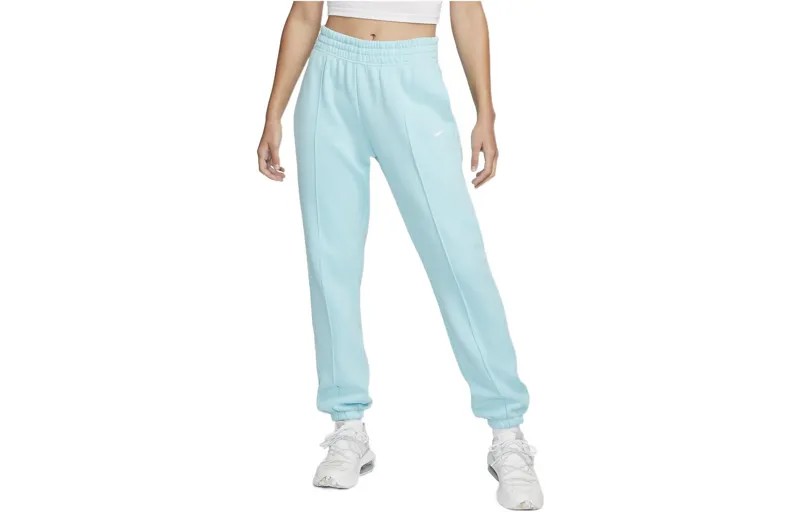 Спортивные штаны серии Essentials Knit Sweatbridge женские розовые и синие Nike