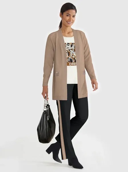 Длинный кардиган Inspirations Inspirationen, цвет Camel