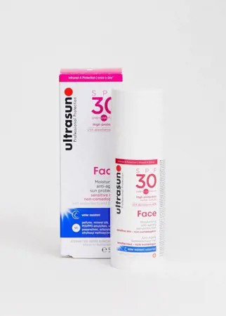 Антивозрастной солнцезащитный крем для лица SPF 30 Ultrasun - 50 мл-Бесцветный