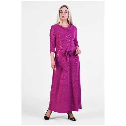 Платье Olsi, размер 48, розовый