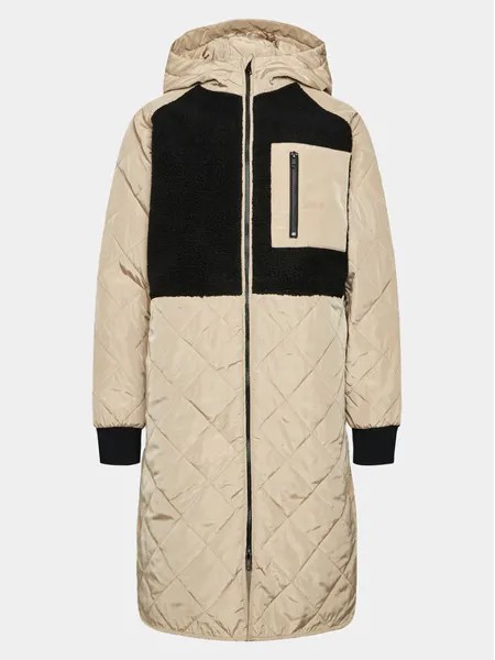 Зимняя куртка повседневного кроя Moss Copenhagen, бежевый