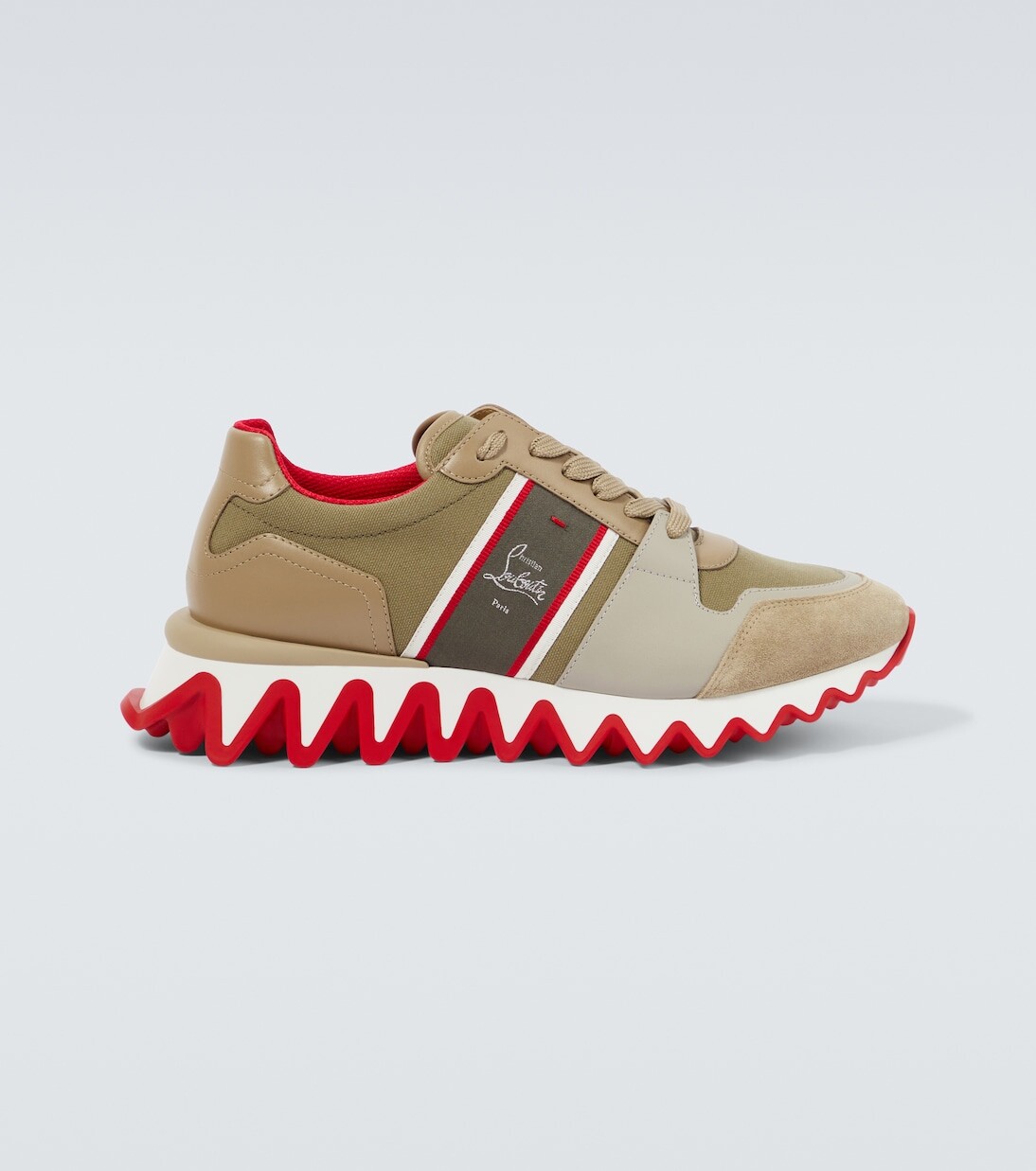 Кроссовки Nastroshark Christian Louboutin, коричневый
