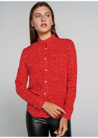 Блузка ТВОЕ A6633 размер M, красный, WOMEN