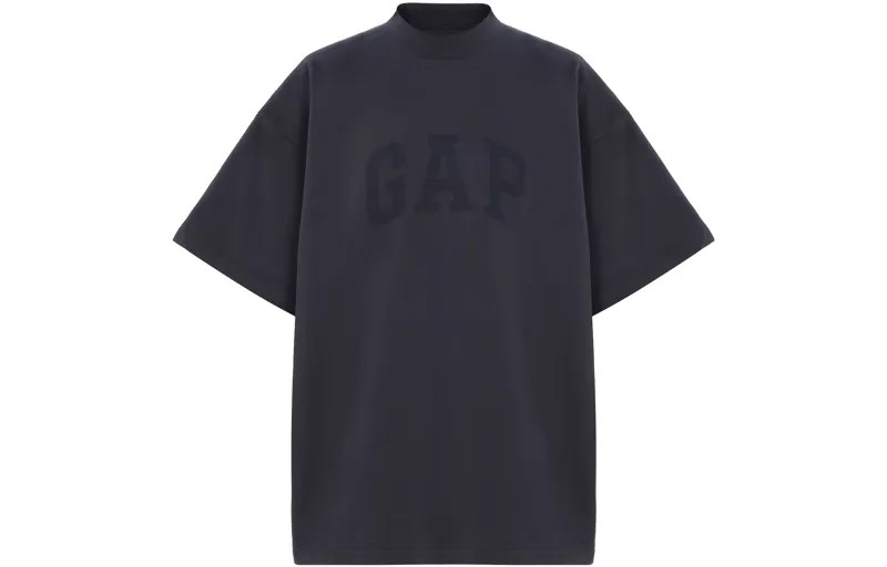 Футболка Gap X Balenciaga X унисекс, черная Yeezy, черный