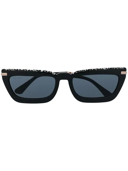 Jimmy Choo Eyewear солнцезащитные очки в прямоугольной оправе