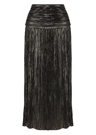 Шелковая юбка Saint Laurent