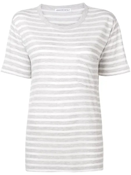 Alexanderwang.t футболка в полоску