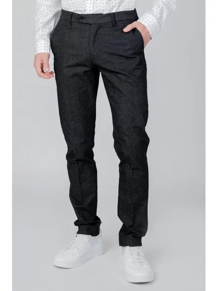 Костюмные брюки skin fit Antony Morato, черный