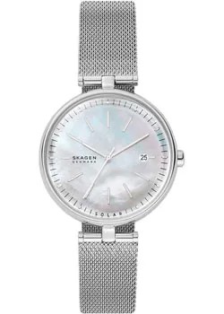 Швейцарские наручные  женские часы Skagen SKW2979. Коллекция Mesh