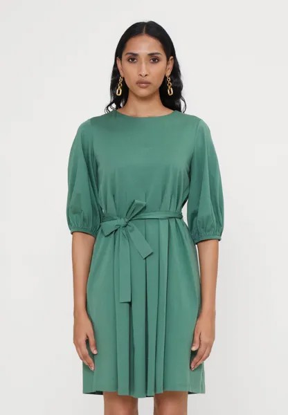 Платье из джерси Jumbo WEEKEND MaxMara, зеленое