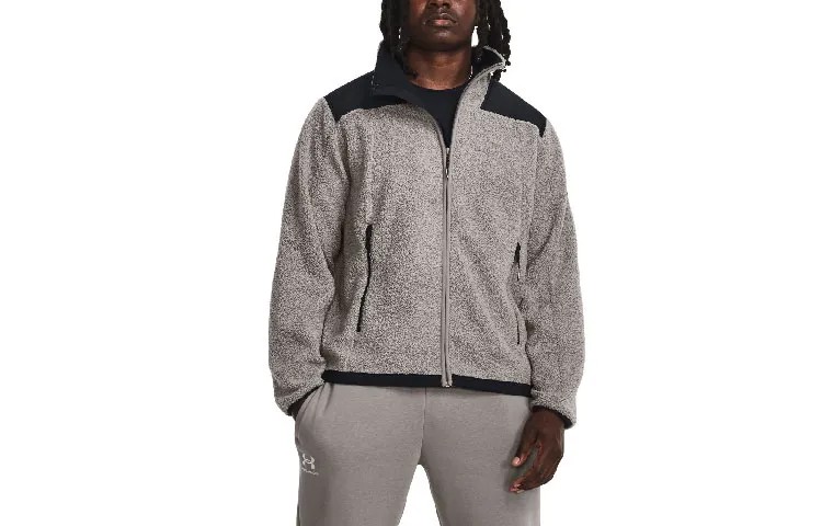 Мужская бархатная куртка Under Armour, цвет Asphalt Gray