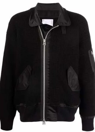 Sacai бомбер на молнии