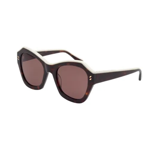 Солнцезащитные очки Stella McCartney SC0022S 004, прямоугольные, для женщин, черный