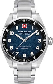 Швейцарские наручные  мужские часы Swiss military hanowa SMWGG0001504. Коллекция Greyhound