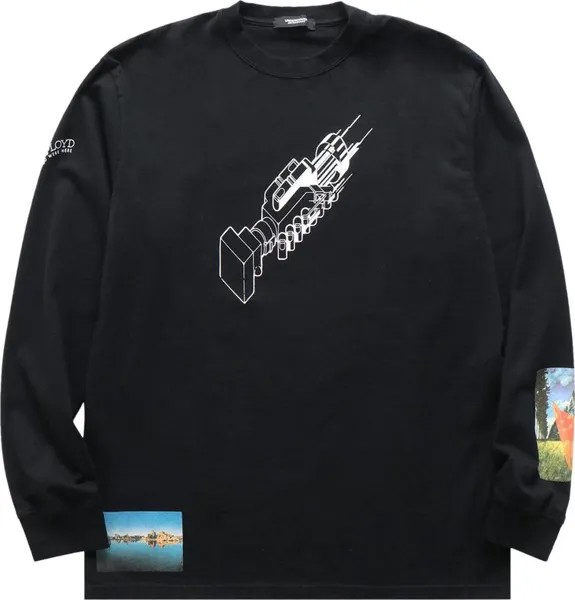 Футболка Undercover Wish You Were Here Long-Sleeve  'Black', черный