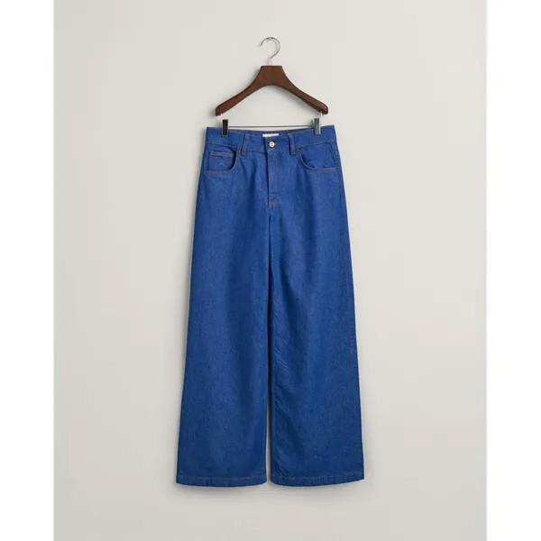 Джинсы Gant Wide Leg Fit, синий