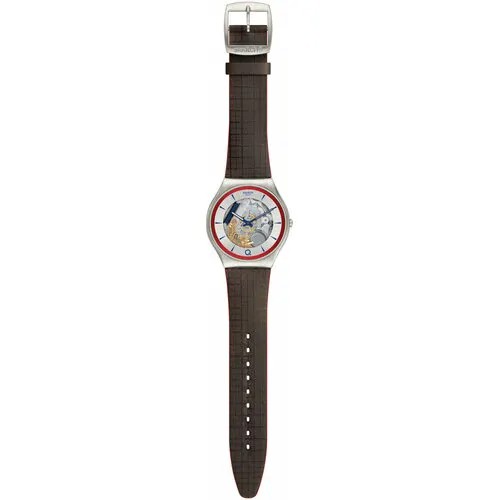 Наручные часы swatch, коричневый