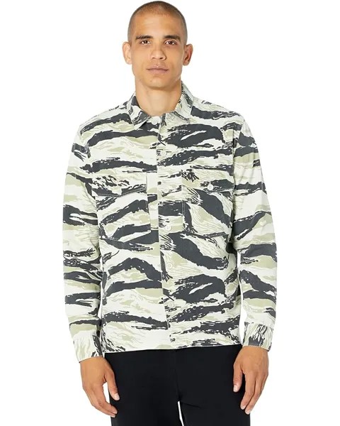 Рубашка AllSaints Gulf Long Sleeve, цвет Cloudy Taupe