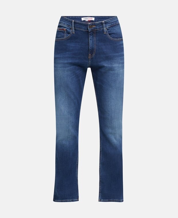 Прямые джинсы Tommy Jeans, темно-синий