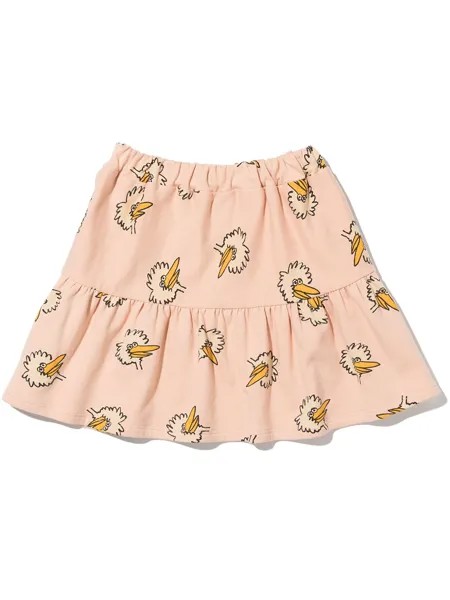 Bobo Choses ярусная юбка Birdie со сборками