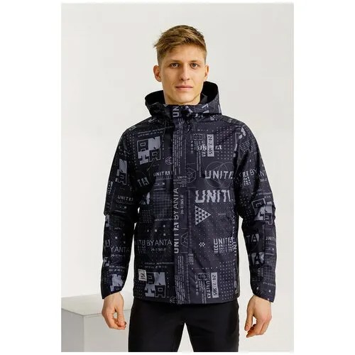 Куртка спортивная Anta, размер L, черный