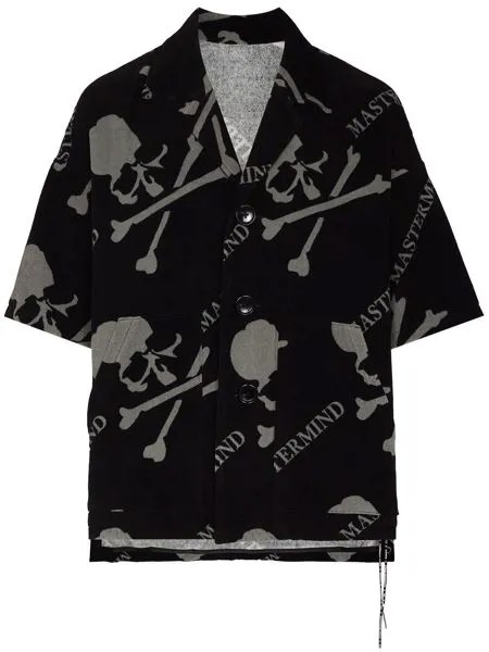 Mastermind Japan рубашка на пуговицах с логотипом