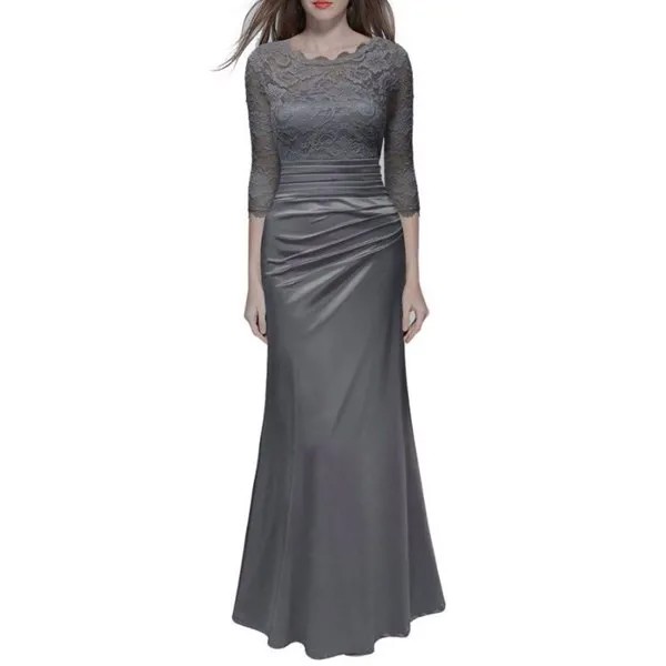Женское длинное кружевное вечернее платье, элегантное Привлекательное платье большого размера, украинский стиль, Z329, Осень-зима 2017