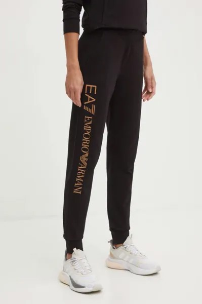 Спортивные штаны EA7 Emporio Armani, черный