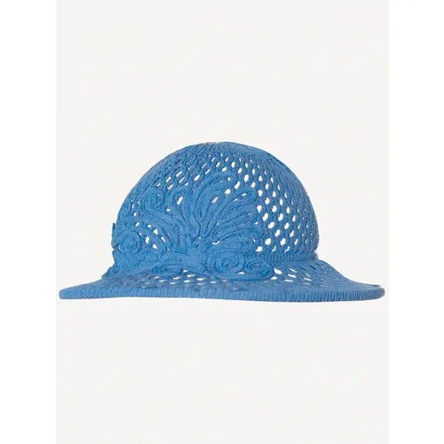 Шляпа  летняя, хлопок, размер OneSize, голубой