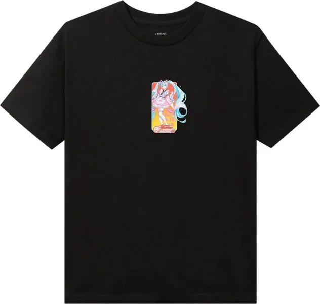 Футболка Anti Social Social Club x Good Smile Racing Hatsune Miku Tee 'Black', черный