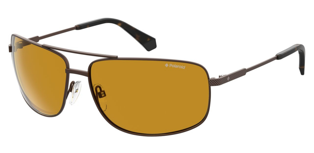 Солнцезащитные очки мужские Polaroid PLD 2101/S MTT BROWN