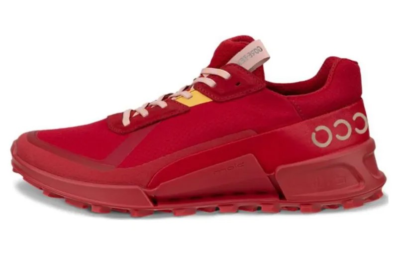 Кроссовки ecco Lifestyle Shoes Women's Low-top Red/Dark Beetroot/Black, красный
