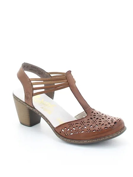 Туфли Rieker женские летние, размер 40, цвет коричневый, артикул 40969-24