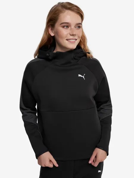 Худи женская PUMA Evostripe Hoodie, Черный
