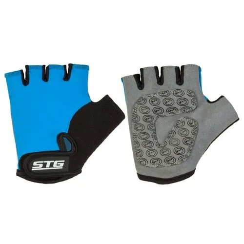 Перчатки STG, размер S, синий, серый