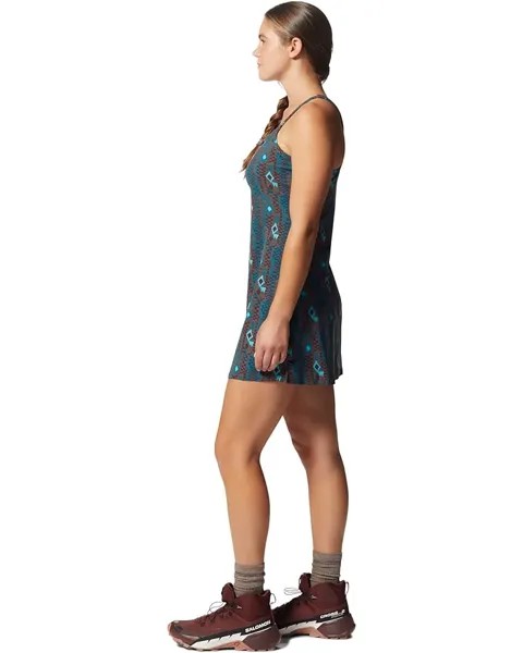 Платье Mountain Hardwear Dynama Dress, цвет Clay Earth Geos Print