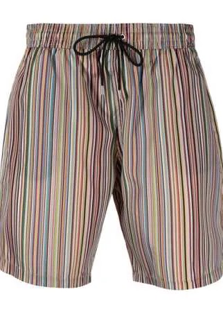 PAUL SMITH плавки-шорты в полоску