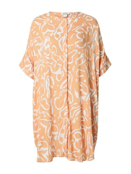 Рубашка-платье Monki, абрикосовый