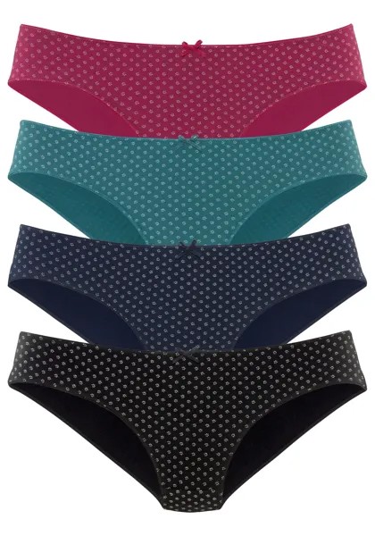 Трусы s.Oliver Bikini, цвет lila, navy, petrol, schwarz