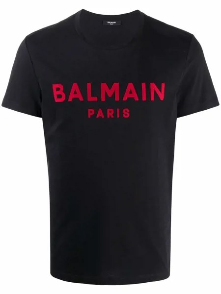 Balmain футболка с логотипом