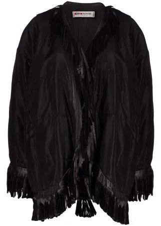 Yves Saint Laurent Pre-Owned легкая куртка с бахромой